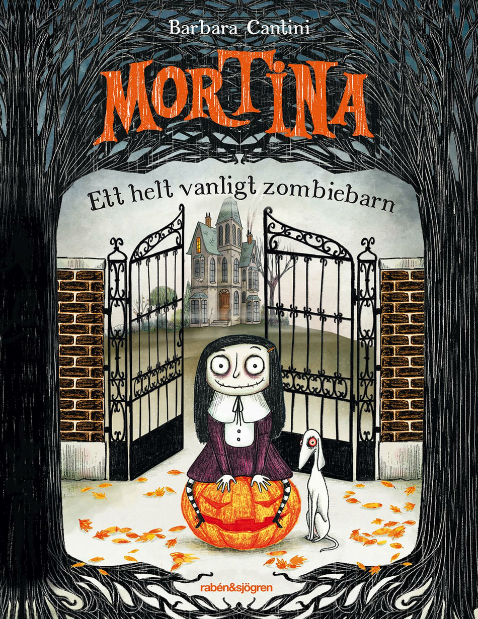 Valokuva kirjasta Barbara Cantini Mortina : ett helt vanligt zombiebarn, kuuluu tuoteryhmään Ruots lapset nuoret ja sarjakuvat.