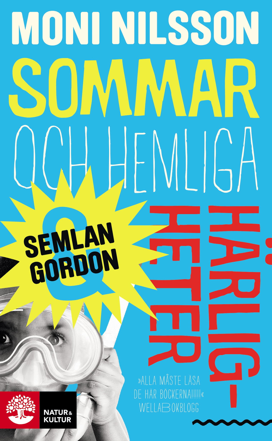 Valokuva kirjasta Moni Nilsson Sommar och hemliga härligheter, kuuluu tuoteryhmään Ruots lapset nuoret ja sarjakuvat.
