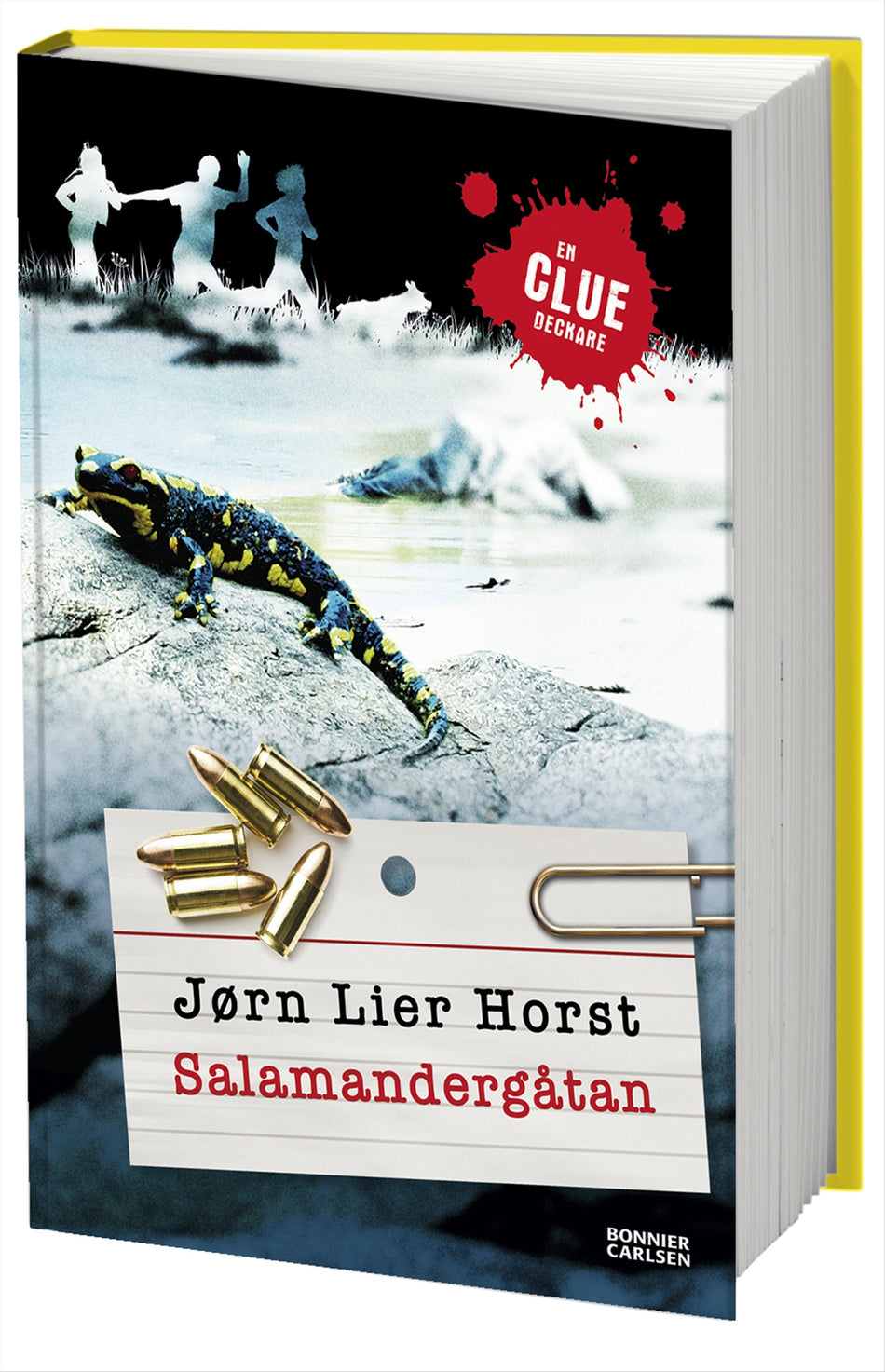 Valokuva kirjasta Jørn Lier Horst Salamandergåtan, kuuluu tuoteryhmään Ruots lapset nuoret ja sarjakuvat.