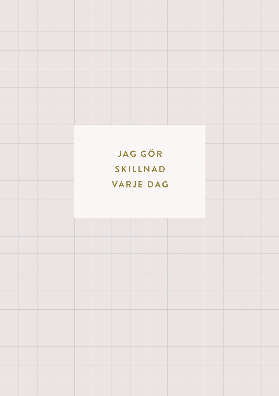 Valokuva kirjasta  Anteckningsbok: Jag gör skillnad varje dag (randig), kuuluu tuoteryhmään Ruots harrasteet taide.