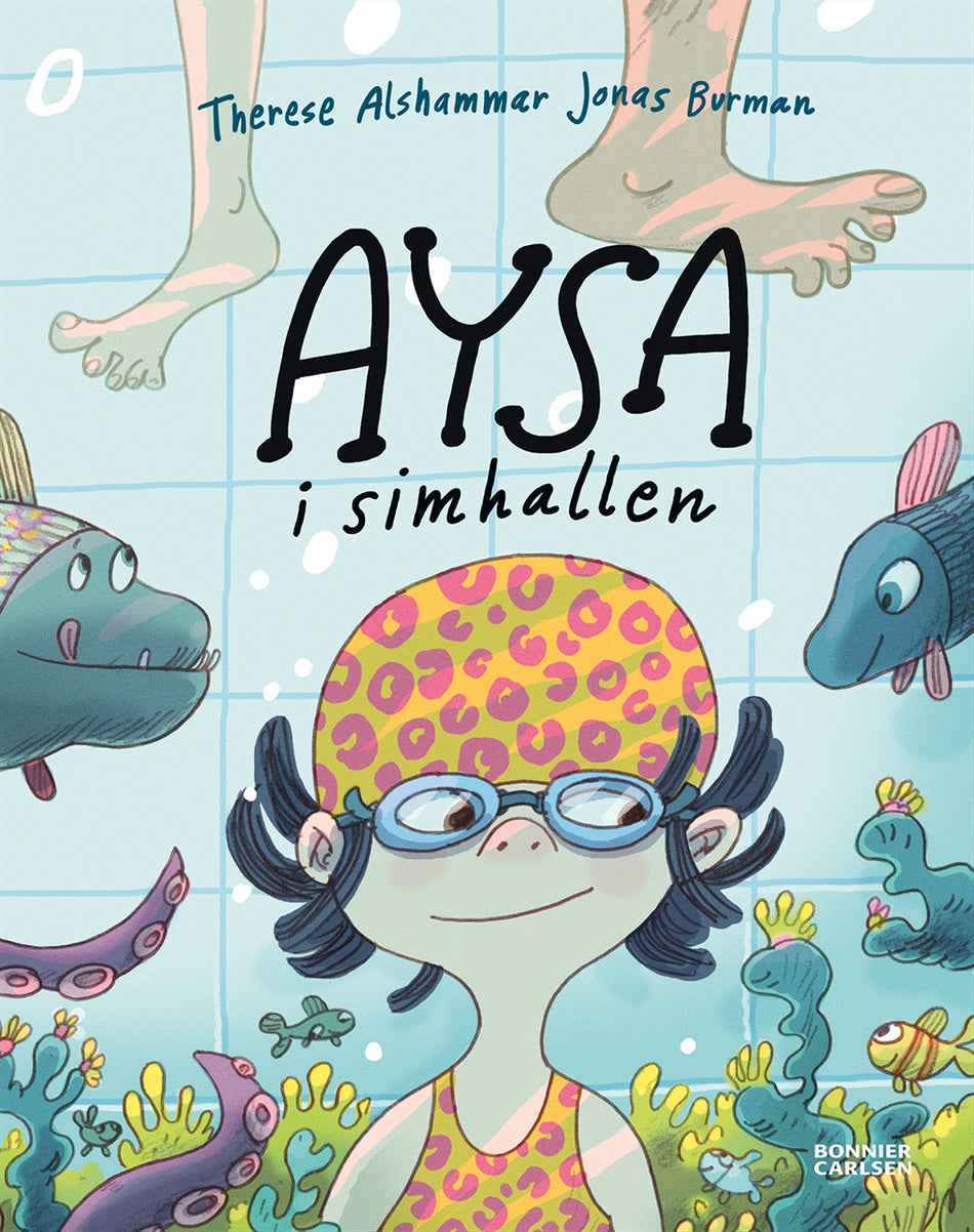 Valokuva kirjasta Therese Alshammar Aysa i simhallen, kuuluu tuoteryhmään Ruots lapset nuoret ja sarjakuvat.
