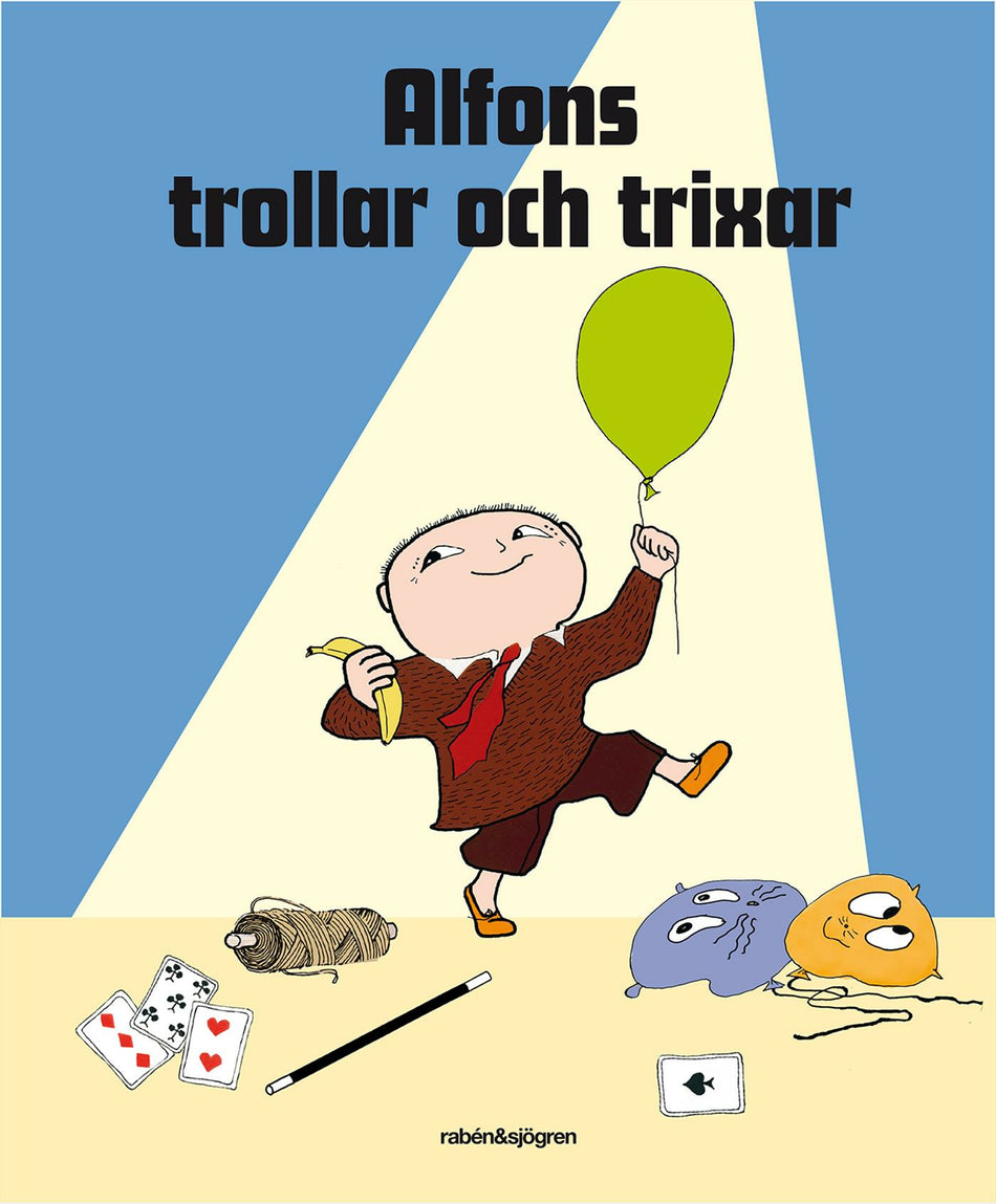 Valokuva kirjasta  Alfons trollar och trixar, kuuluu tuoteryhmään Ruots lapset nuoret ja sarjakuvat.