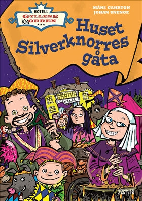 Valokuva kirjasta Måns Gahrton / Johan Unenge Huset Silverknorres gåta, kuuluu tuoteryhmään Ruots lapset nuoret ja sarjakuvat.