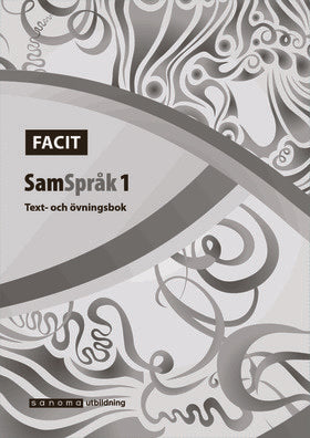 Valokuva kirjasta  SamSpråk 1 : facit text + övn.bok, kuuluu tuoteryhmään Ruots muu tieto.