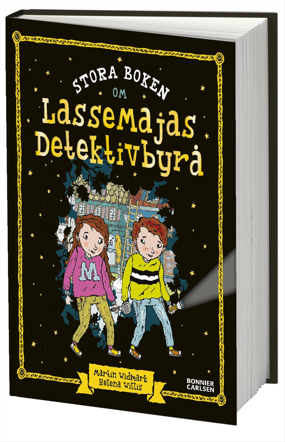 Valokuva kirjasta Martin Widmark Stora boken om LasseMajas detektivbyrå, kuuluu tuoteryhmään Ruots lapset nuoret ja sarjakuvat.