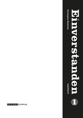 Valokuva kirjasta Christopher Moldrickx Einverstanden 1 Elevfacit, kuuluu tuoteryhmään Ruots lapset nuoret ja sarjakuvat.