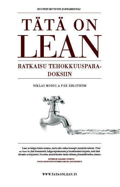 Valokuva kirjasta Niklas Modig / Pär Åhlström Tätä on lean, kuuluu tuoteryhmään Talous yhteiskunta.