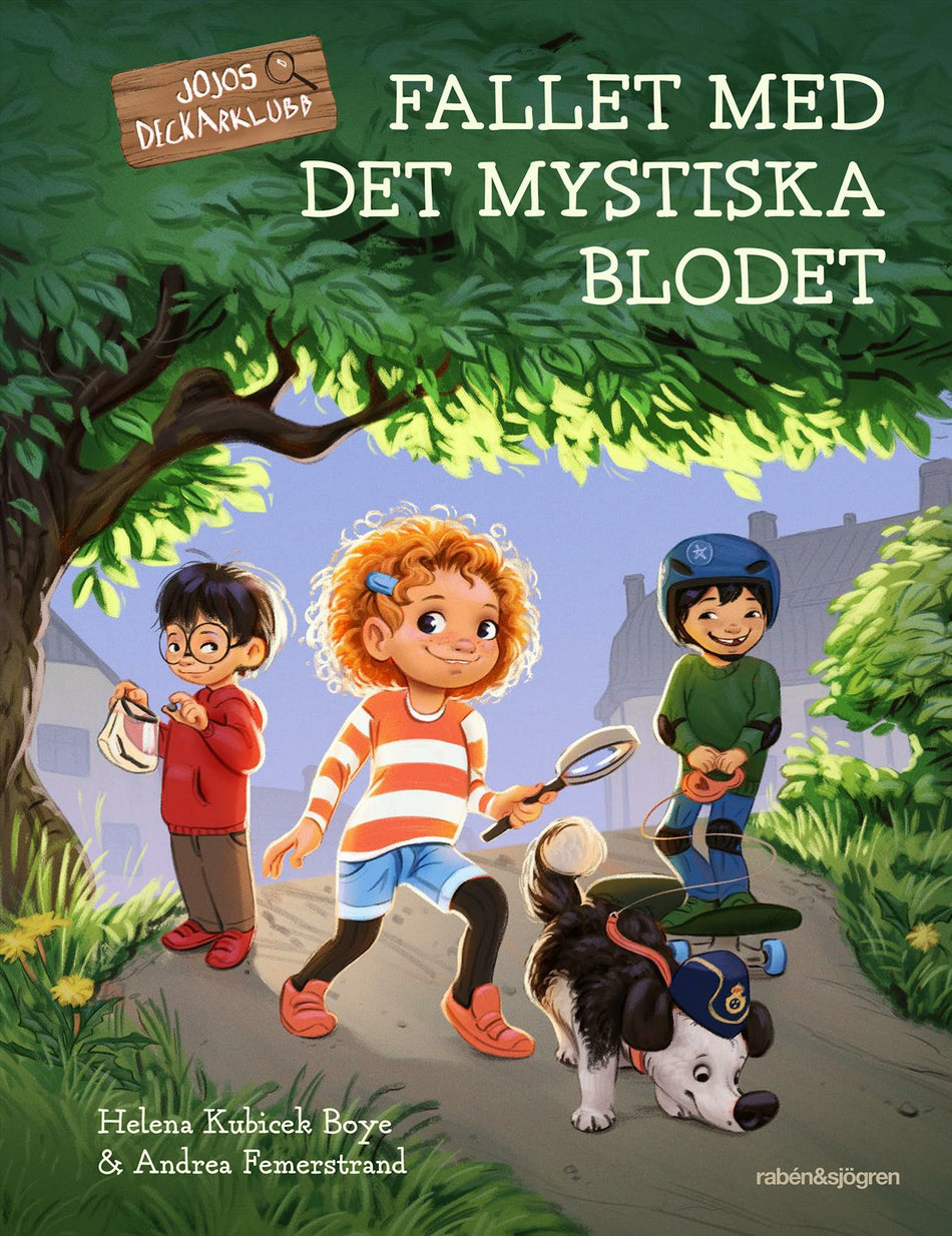 Valokuva kirjasta Helena Kubicek Boye / Andrea Femerstrand Fallet med det mystiska blodet, kuuluu tuoteryhmään Ruots lapset nuoret ja sarjakuvat.