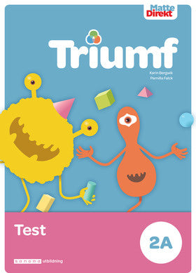 Valokuva kirjasta Karin Bergwik / Pernilla Falck Matte Direkt Triumf 2A Test (5-pack), kuuluu tuoteryhmään Ruots lapset nuoret ja sarjakuvat.
