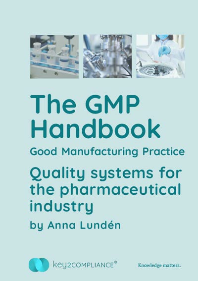 Valokuva kirjasta Anna Lundén GMP handbook : good manufacturing practice - quality systems for the pharmaceutical industry, The, kuuluu tuoteryhmään Ruots muu tieto.