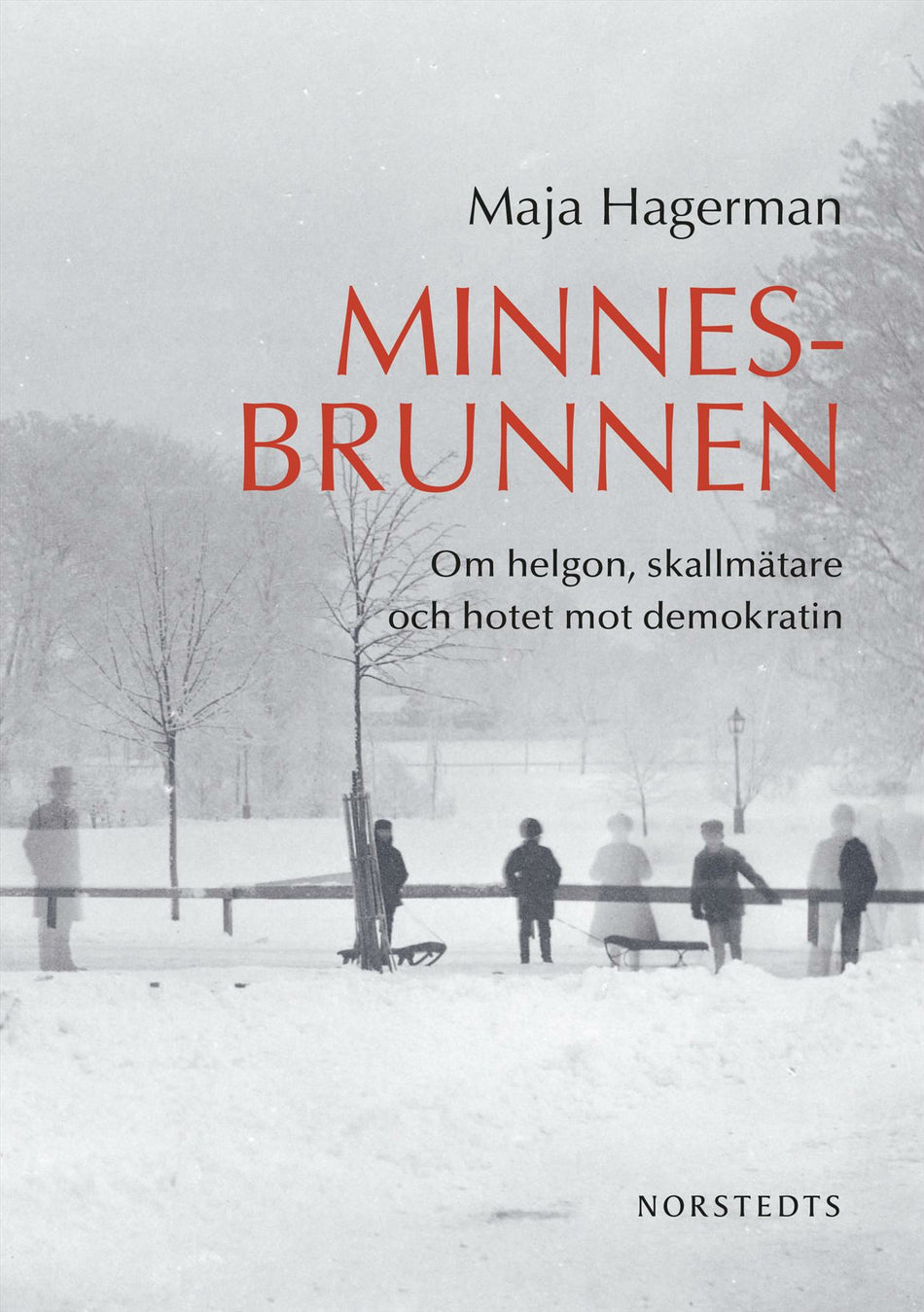 Valokuva kirjasta Maja Hagerman Minnesbrunnen : om helgon, skallmätare och hotet mot demokratin, kuuluu tuoteryhmään Ruots muu tieto.