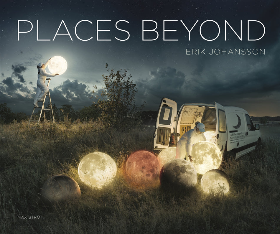 Valokuva kirjasta Erik Johansson Places beyond (engelska), kuuluu tuoteryhmään Ruots harrasteet taide.