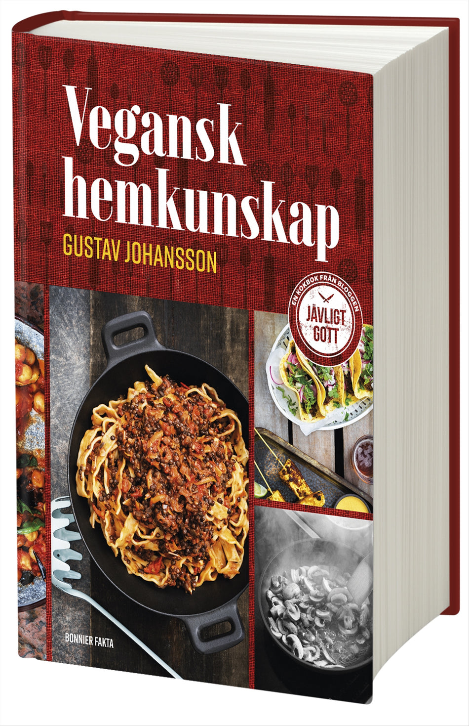 Valokuva kirjasta Gustav Johansson Vegansk hemkunskap, kuuluu tuoteryhmään Ruots harrasteet taide.