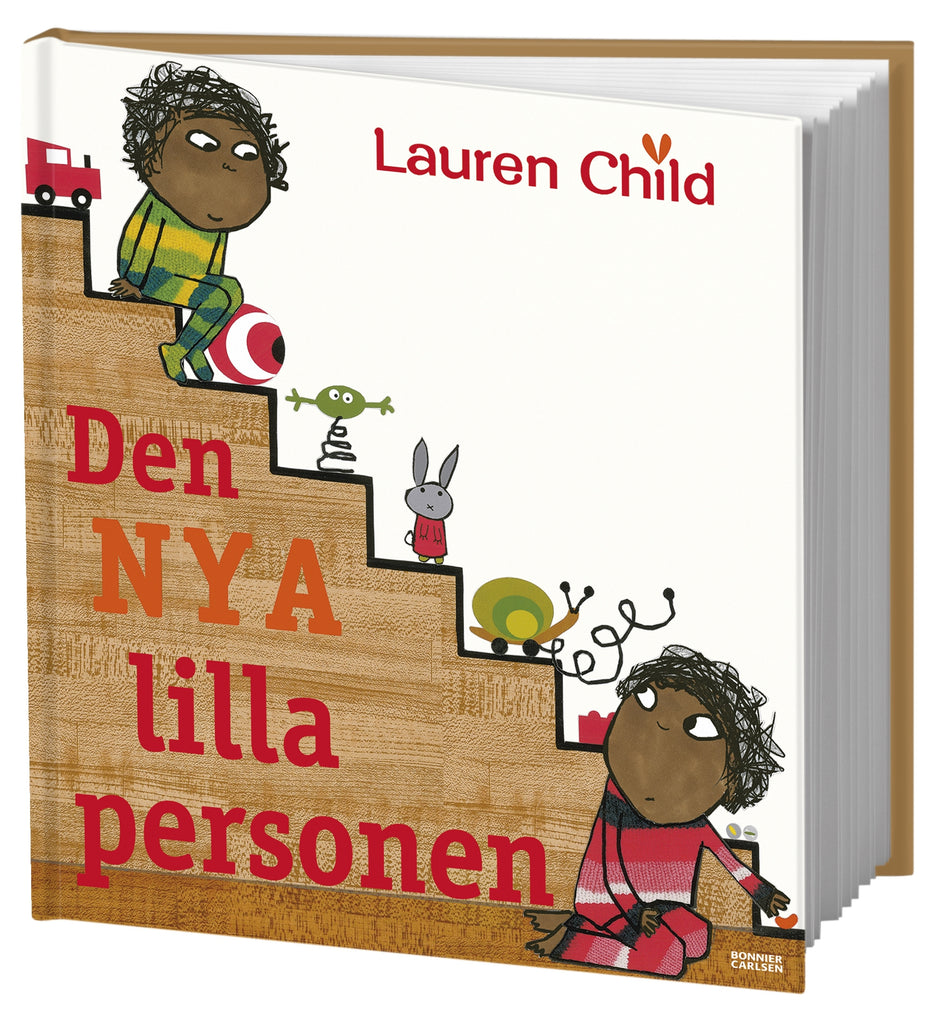 Valokuva kirjasta Lauren Child Den nya lilla personen, kuuluu tuoteryhmään Ruots lapset nuoret ja sarjakuvat.