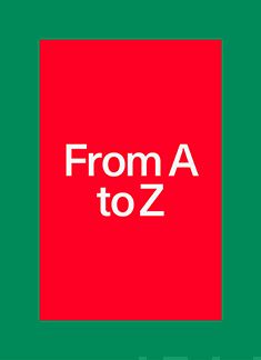 Valokuva kirjasta  From A to Z, kuuluu tuoteryhmään Taiteet.
