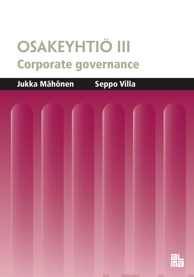 Valokuva kirjasta Jukka Mähönen / Seppo Villa Osakeyhtiö III, kuuluu tuoteryhmään Talous yhteiskunta.
