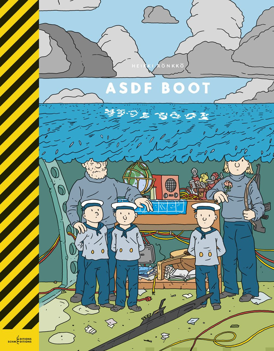 Valokuva kirjasta Heikki Rönkkö ASDF Boot, kuuluu tuoteryhmään Sarjakuvat.