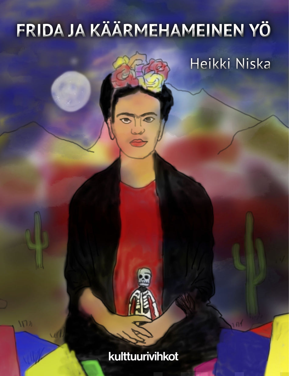 Valokuva kirjasta Heikki Niska Frida ja käärmehameinen yö, kuuluu tuoteryhmään Runot.