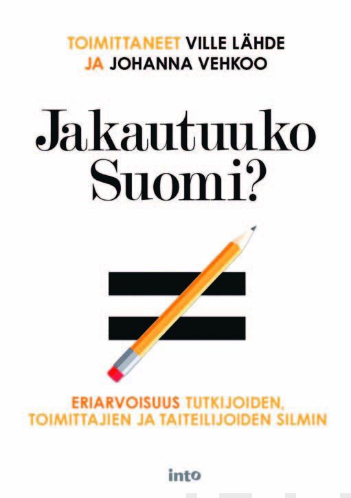 Valokuva kirjasta  Jakautuuko Suomi?, kuuluu tuoteryhmään Talous yhteiskunta.