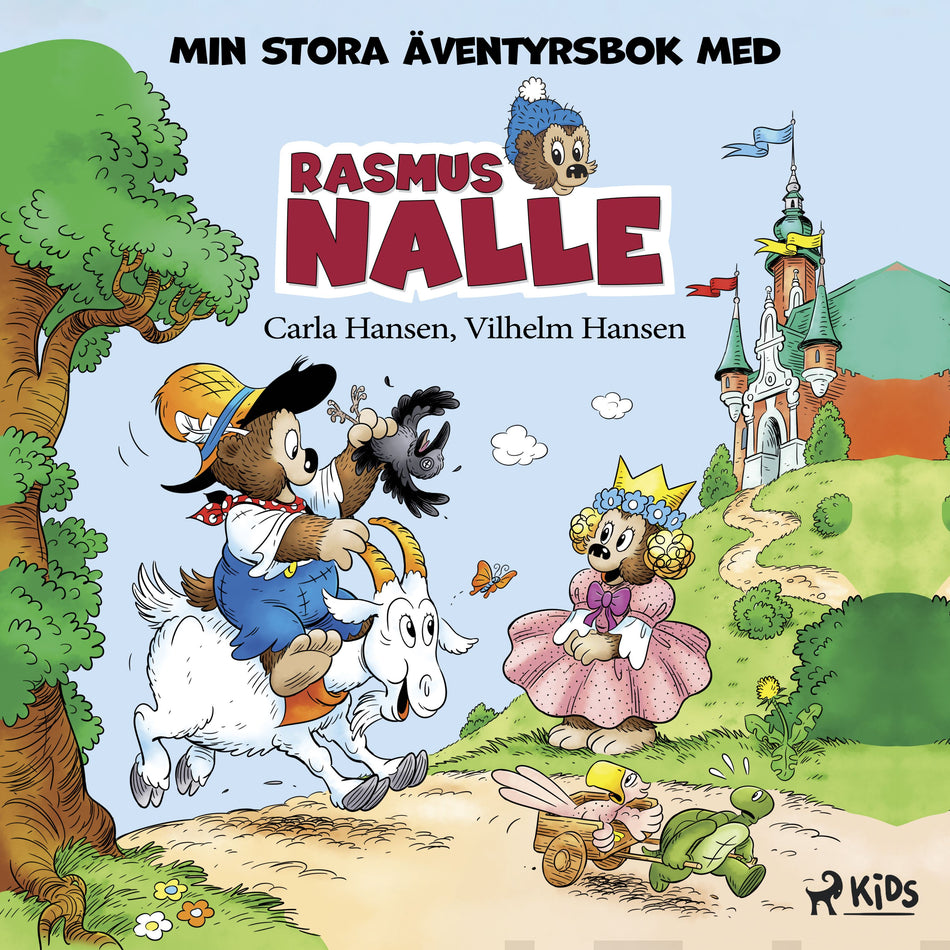 Valokuva kirjasta Vilhelm Hansen / Carla Hansen Min stora äventyrsbok med Rasmus Nalle, kuuluu tuoteryhmään Äänikirjat lapset ja nuoret.
