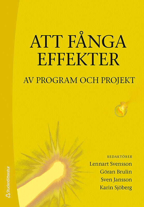 Valokuva kirjasta  Att fånga effekter : av program och projekt, kuuluu tuoteryhmään Ruots muu tieto.