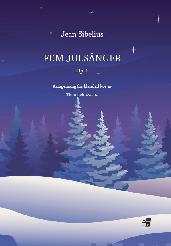 Valokuva kirjasta  Fem Julsånger Op. 1 (SATB), kuuluu tuoteryhmään Musiikki.