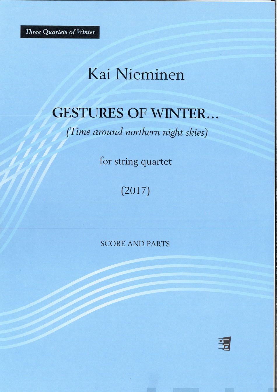 Valokuva kirjasta  Gestures of Winter..., kuuluu tuoteryhmään Musiikki.