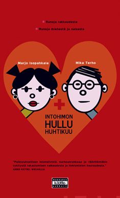 Valokuva kirjasta Marjo Isopahkala / Mika Terho Intohimon hullu huhtikuu, kuuluu tuoteryhmään Runot.