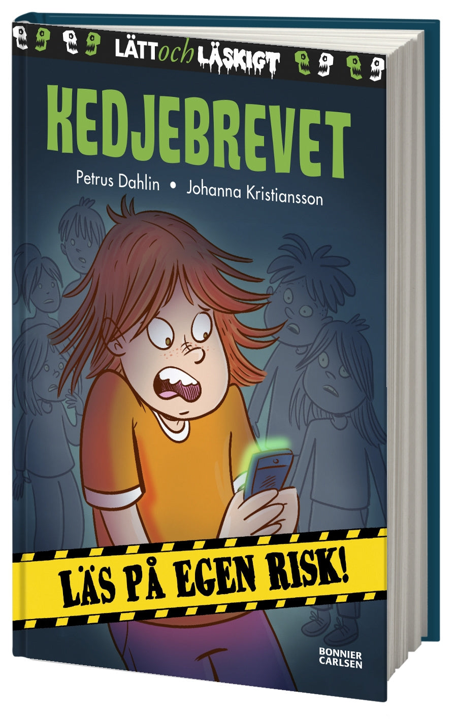 Valokuva kirjasta Petrus Dahlin Kedjebrevet, kuuluu tuoteryhmään Ruots lapset nuoret ja sarjakuvat.