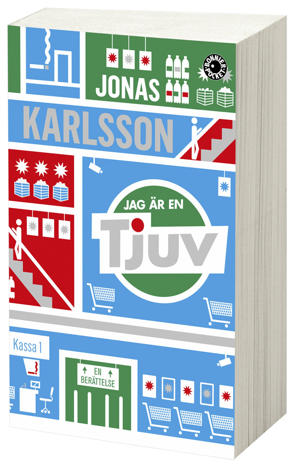 Valokuva kirjasta Jonas Karlsson Jag är en tjuv, kuuluu tuoteryhmään Ruots kaunokirjat.