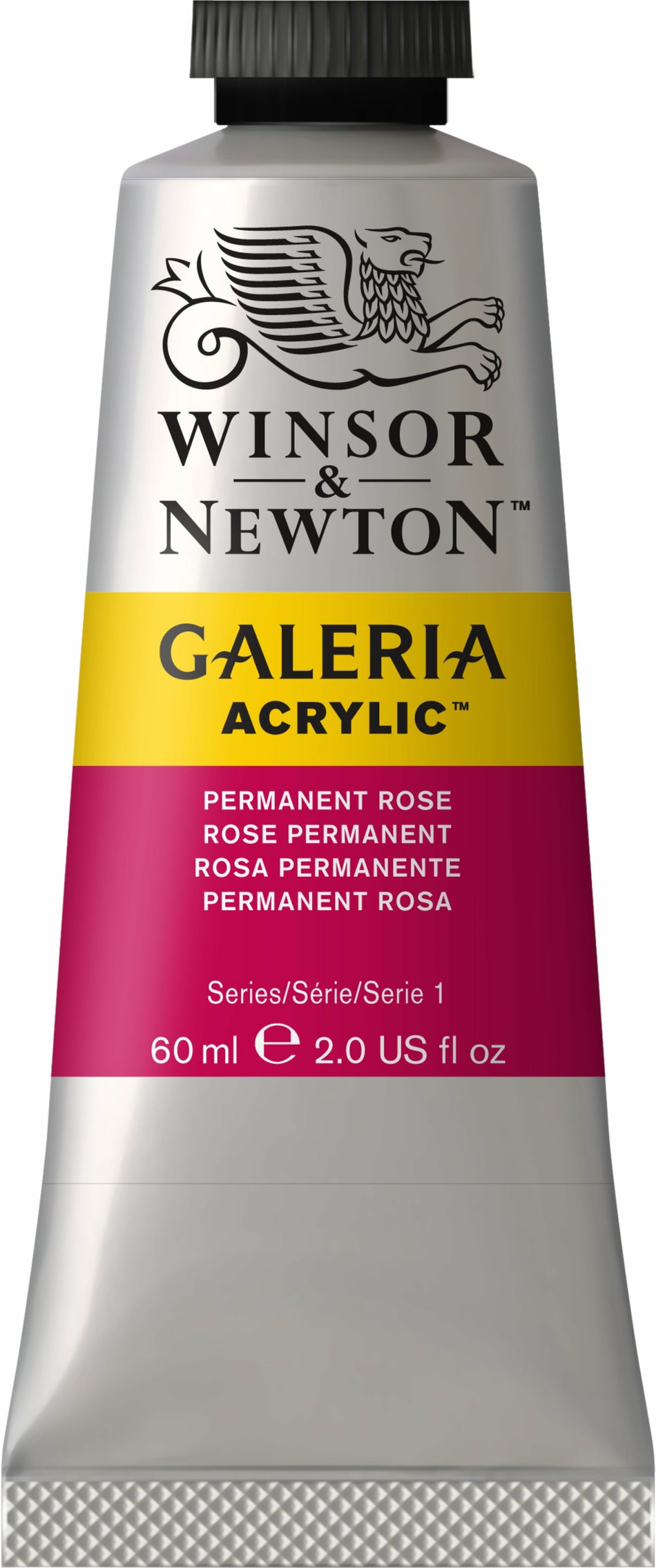 Valokuva tuotteesta Akryyliväri 60ml 502 Permanent rose W&amp;N Galeria, kuuluu tuoteryhmään Taidetarvikkeet.