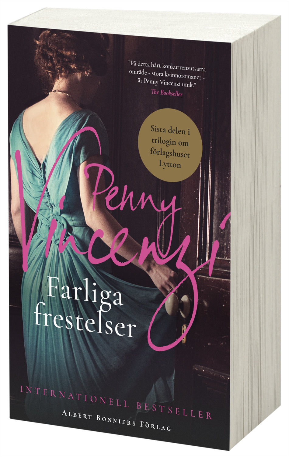 Valokuva kirjasta Penny Vincenzi Farliga frestelser, kuuluu tuoteryhmään Ruots kaunokirjat.