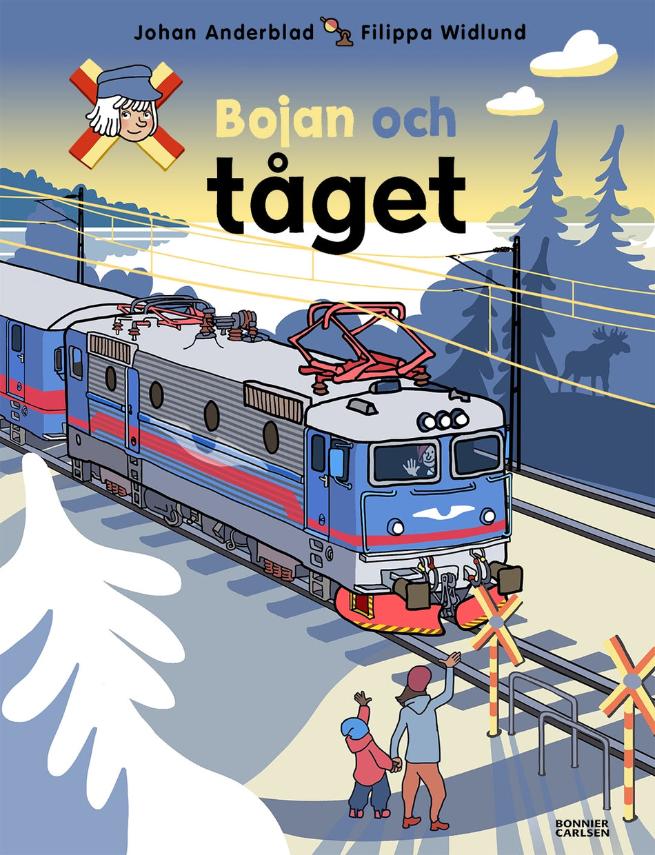 Valokuva kirjasta Johan Anderblad / Filippa Widlund Bojan och tåget, kuuluu tuoteryhmään Ruots lapset nuoret ja sarjakuvat.