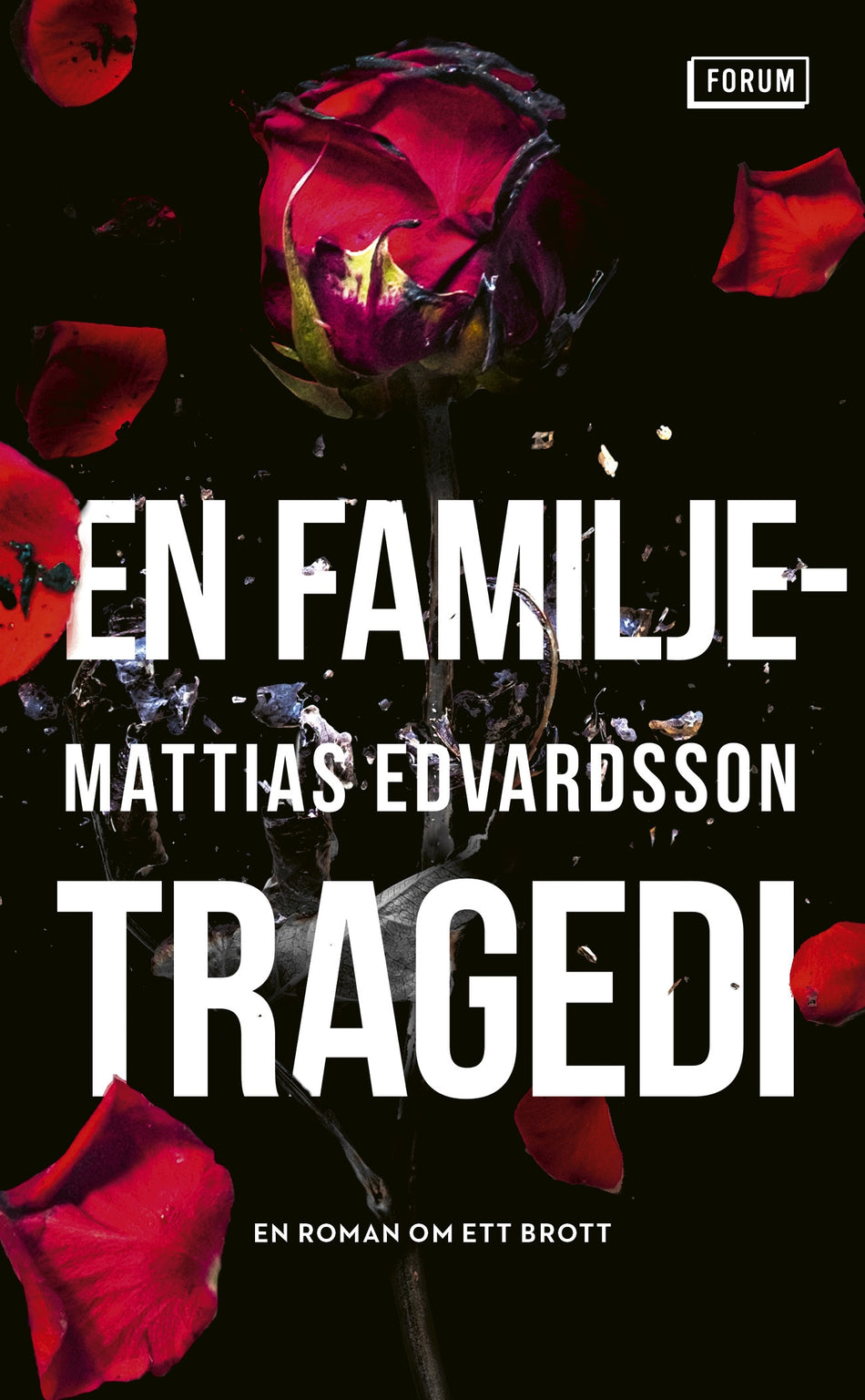 Valokuva kirjasta Mattias Edvardsson En familjetragedi, kuuluu tuoteryhmään Ruotsalaiset pokkarit.