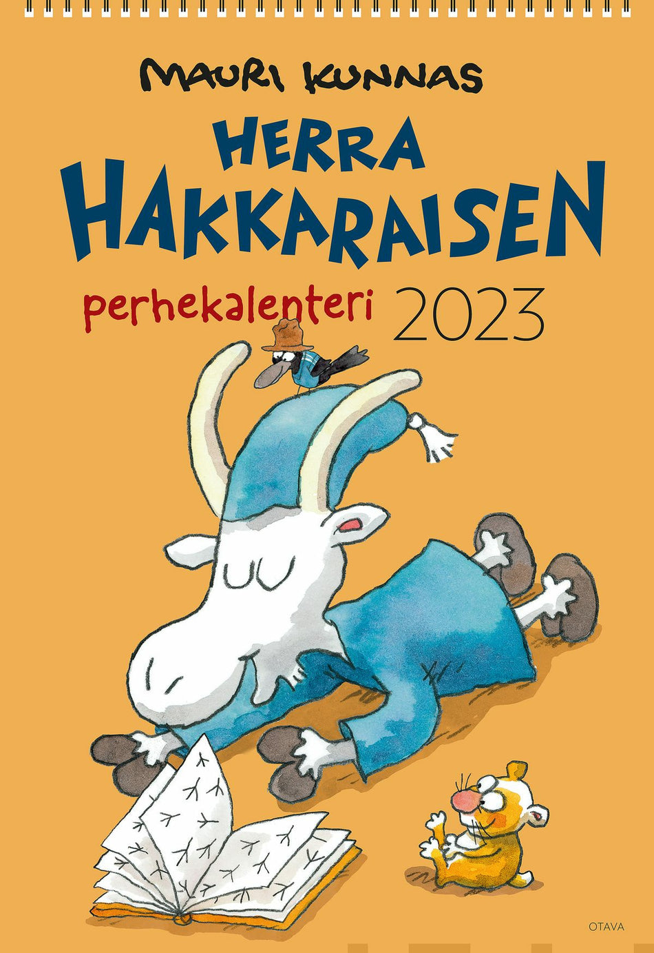 Valokuva tuotteesta Herra Hakkaraisen perhekalenteri 2023, kuuluu tuoteryhmään Seinäkalenterit.