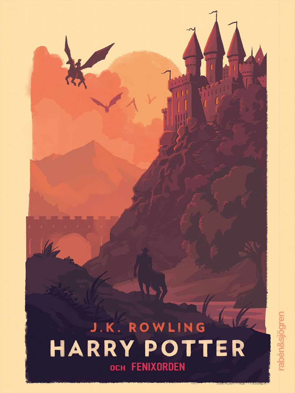 Valokuva kirjasta J. K. Rowling Harry Potter och Fenixorden, kuuluu tuoteryhmään Ruots lapset nuoret ja sarjakuvat.