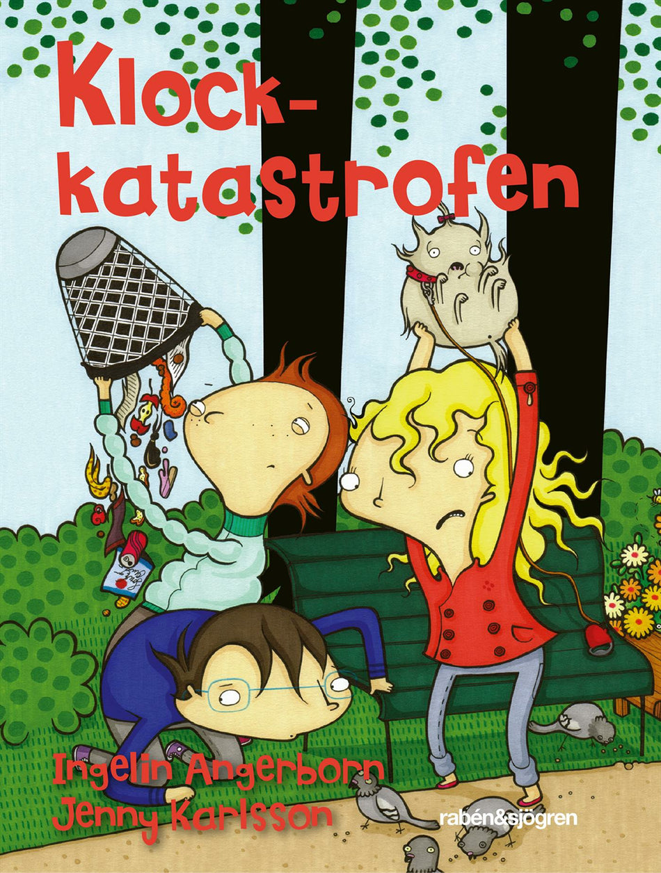 Valokuva kirjasta Ingelin Angerborn Klockkatastrofen, kuuluu tuoteryhmään Ruots lapset nuoret ja sarjakuvat.