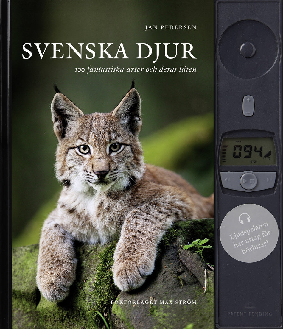 Valokuva kirjasta Jan Pedersen Svenska djur : 100 svenska arter och deras läten (kompakt), kuuluu tuoteryhmään Ruots harrasteet taide.