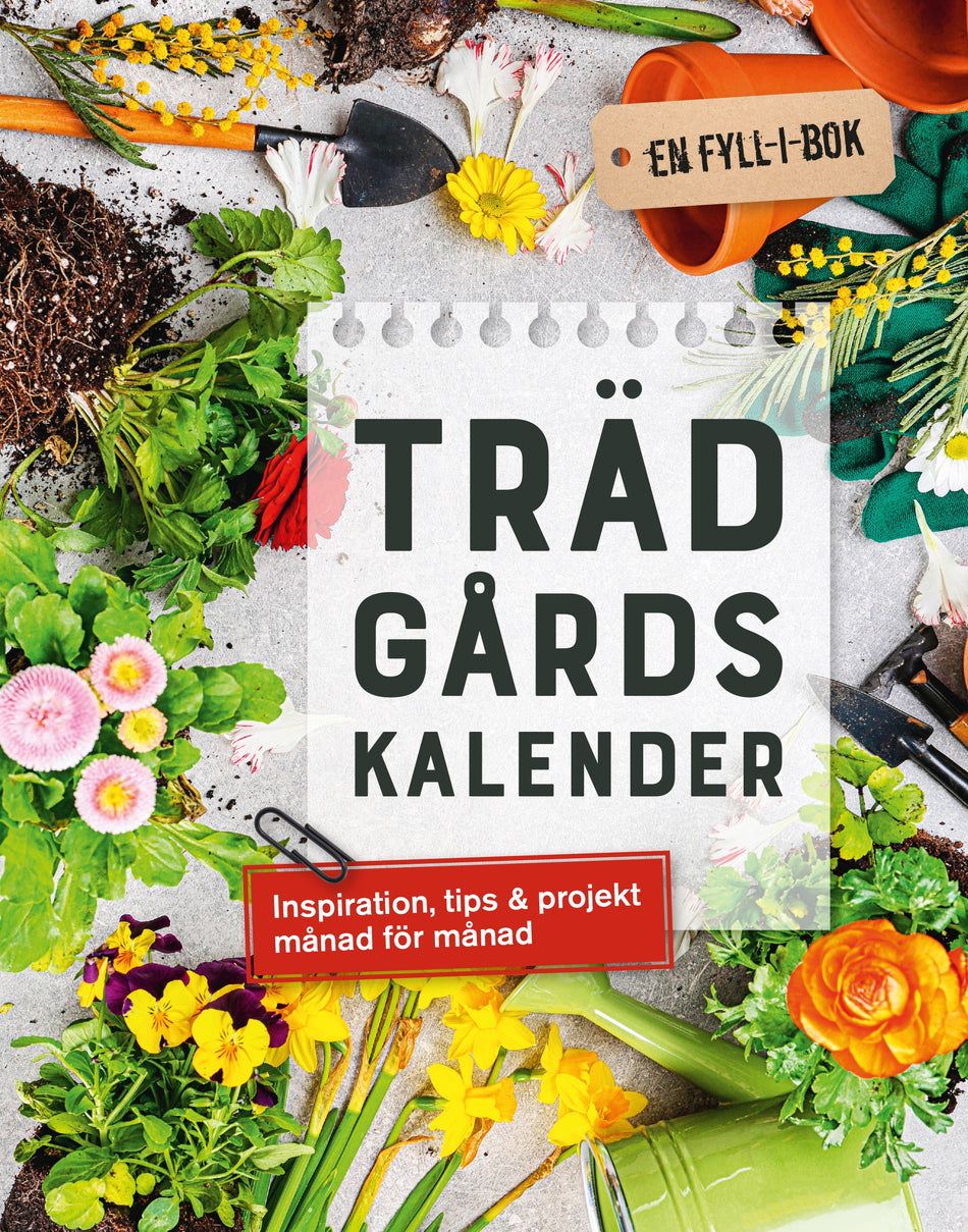 Valokuva kirjasta Susanne Hovenäs Trädgårdskalender : inspiration, tips &amp; projekt månad för månad, kuuluu tuoteryhmään Ruots harrasteet taide.