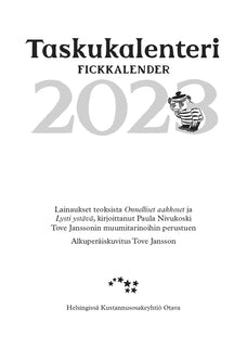 Muumit Taskukalenteri 2023