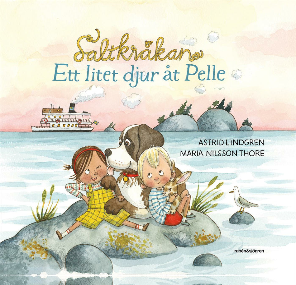 Valokuva kirjasta Astrid Lindgren / Maria Nilsson Thore Ett litet djur åt Pelle, kuuluu tuoteryhmään Ruots lapset nuoret ja sarjakuvat.
