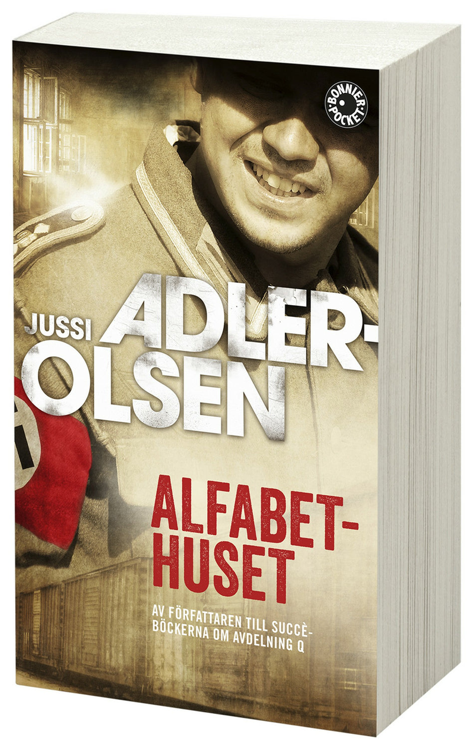 Valokuva kirjasta Jussi Adler-Olsen Alfabethuset, kuuluu tuoteryhmään Ruots kaunokirjat.