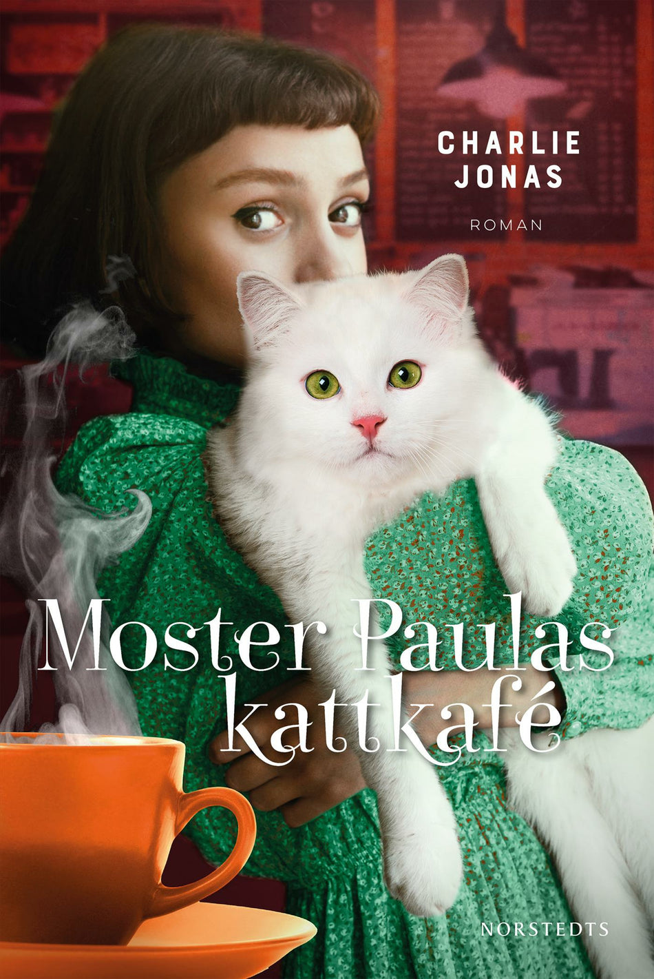 Valokuva kirjasta Charlie Jonas Moster Paulas kattkafé, kuuluu tuoteryhmään Ruots kaunokirjat.