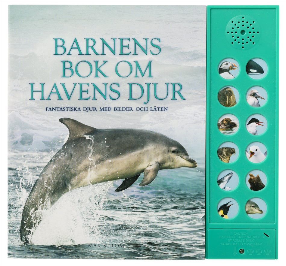 Valokuva kirjasta Andrea Pinnington / Caz Buckingham Barnens bok om havens djur : fantastiska djur med bilder och läten, kuuluu tuoteryhmään Ruots lapset nuoret ja sarjakuvat.