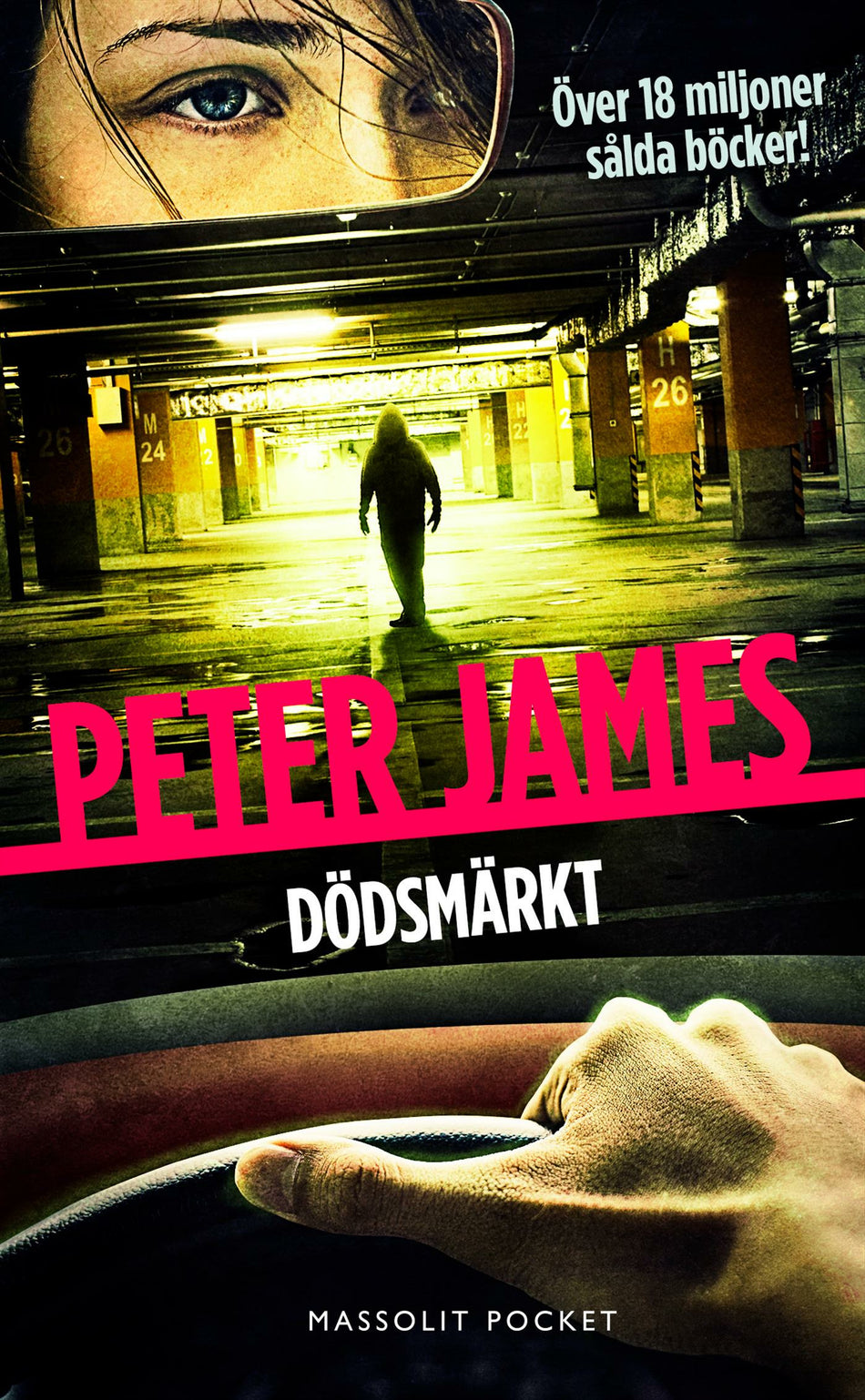 Valokuva kirjasta Peter James Dödsmärkt, kuuluu tuoteryhmään Ruots kaunokirjat.