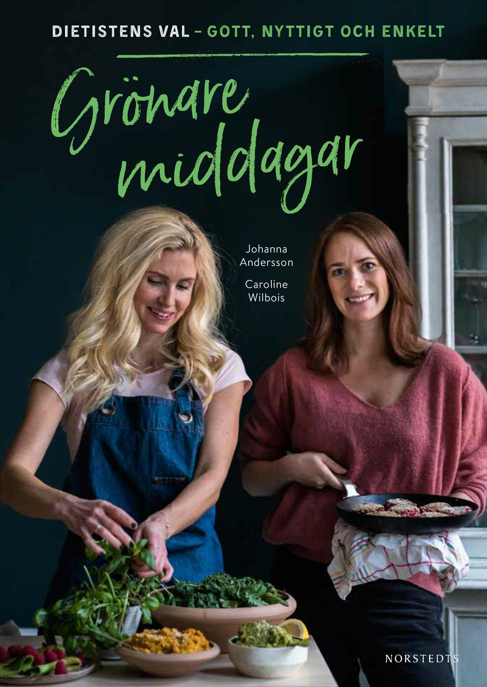 Valokuva kirjasta Caroline Wilbois / Johanna Andersson Grönare middagar : Dietistens val - gott, nyttigt och enkelt, kuuluu tuoteryhmään Ruots harrasteet taide.