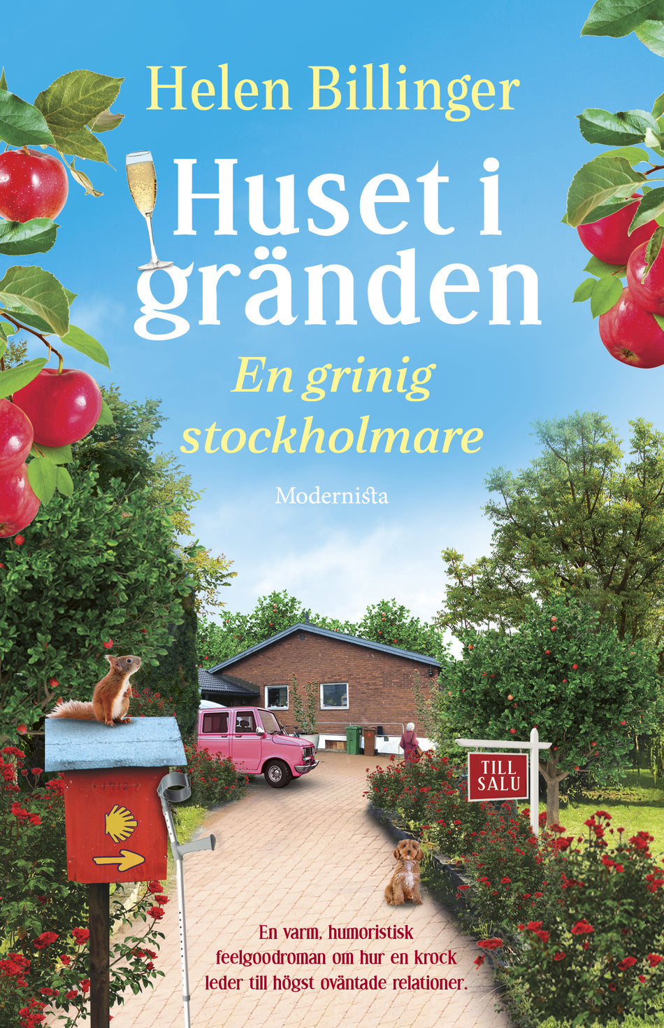 Valokuva kirjasta Helen Billinger Huset i gränden : en grinig stockholmare, kuuluu tuoteryhmään Ruots kaunokirjat.