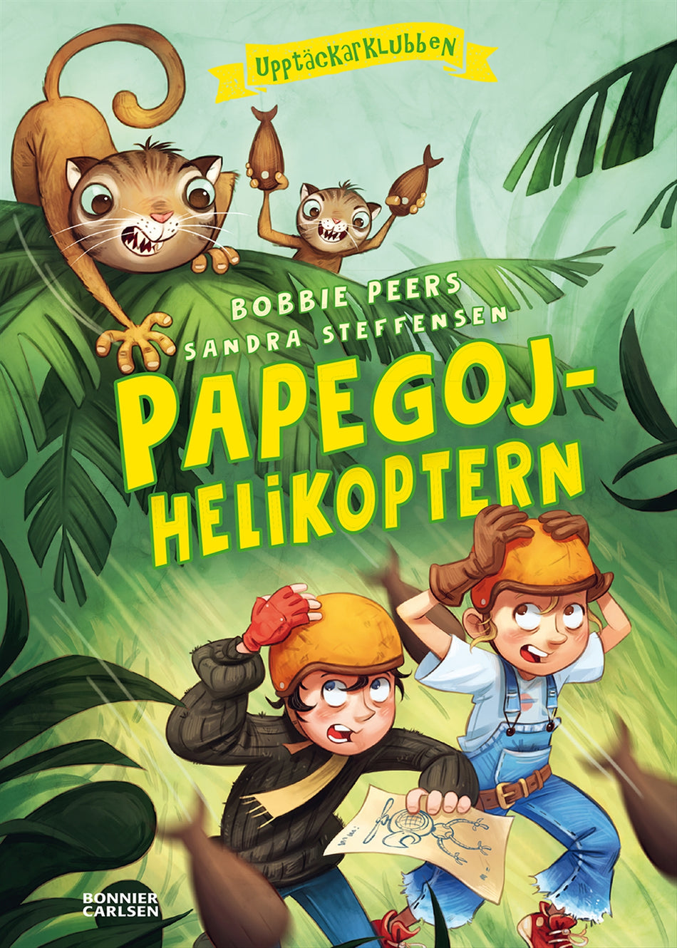 Valokuva kirjasta Bobbie Peers Papegojhelikoptern, kuuluu tuoteryhmään Ruots lapset nuoret ja sarjakuvat.