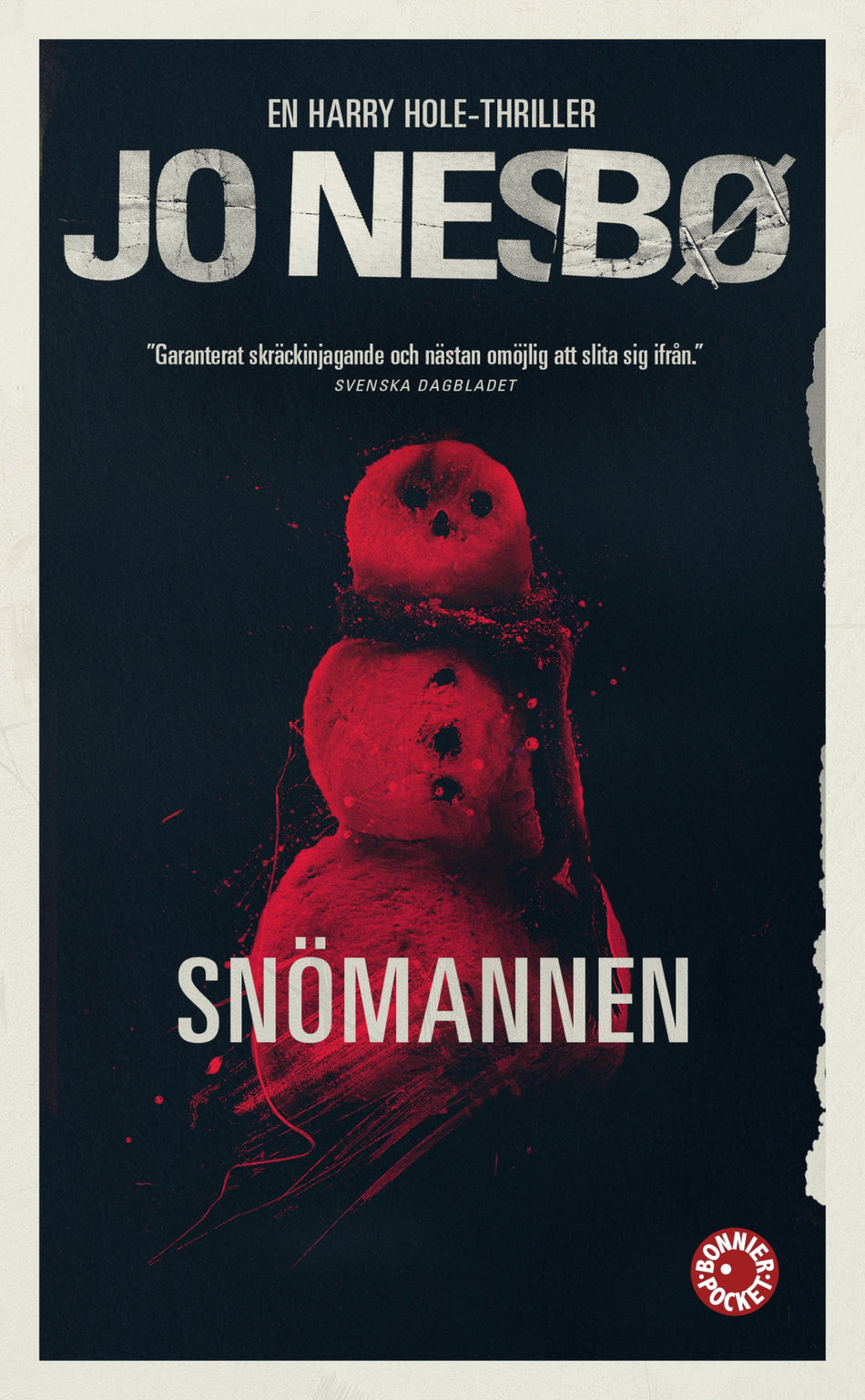 Valokuva kirjasta Jo Nesbø Snömannen, kuuluu tuoteryhmään Ruots kaunokirjat.