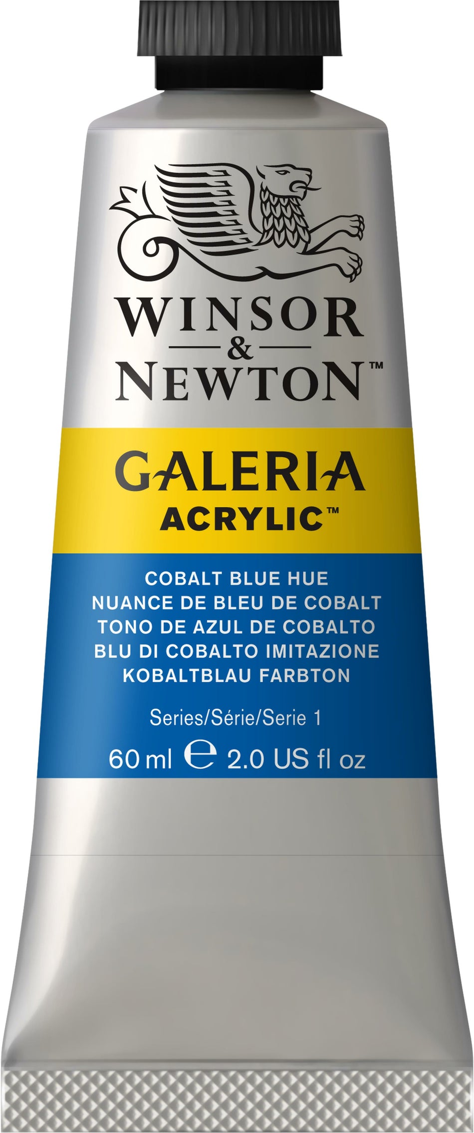 Valokuva tuotteesta Akryyliväri 60ml 179 Cobalt blue hue W&amp;N Galeria, kuuluu tuoteryhmään Taidetarvikkeet.